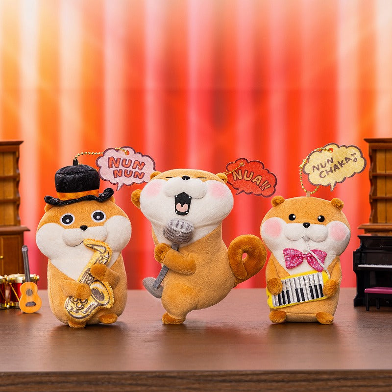 [現貨]可愛い嘘のカワウソ (可愛謊言的水獺)  唱片系列-音效驚喜！薩克斯風掛件公仔 SCL0008