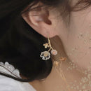 [現貨] 日本製造! 繁花淡水珍珠耳環 SS0106