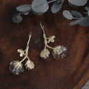 [現貨] 日本製造! 繁花淡水珍珠耳環 SS0106