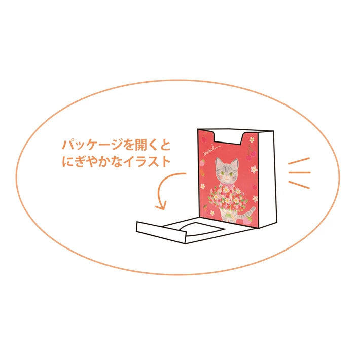 [現貨] [買任何產品加購價$25] 日本Fruit Greeting Tea 系列- ほんの気持ちです (草莓與櫻桃味紅茶，3個茶包 ） SF0160