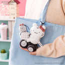 [現貨]ホワイトタイガーとブラックタイガー (小白虎與黑虎蝦) X Sanrio Characters- 公仔吊飾 （ホワイトタイガーとブラックタイガー）STE0013