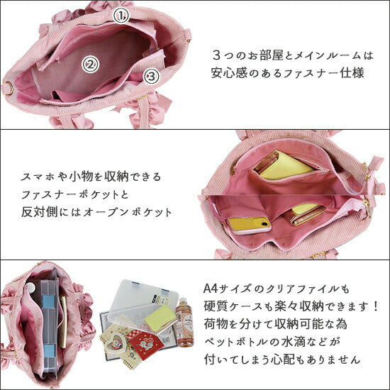 [預訂款] [請先向客服查詢日本庫存] 痛包 痛バッグ 單肩包 3分層多功能大容量手提斜背兩用包（全10色） SZAK0009