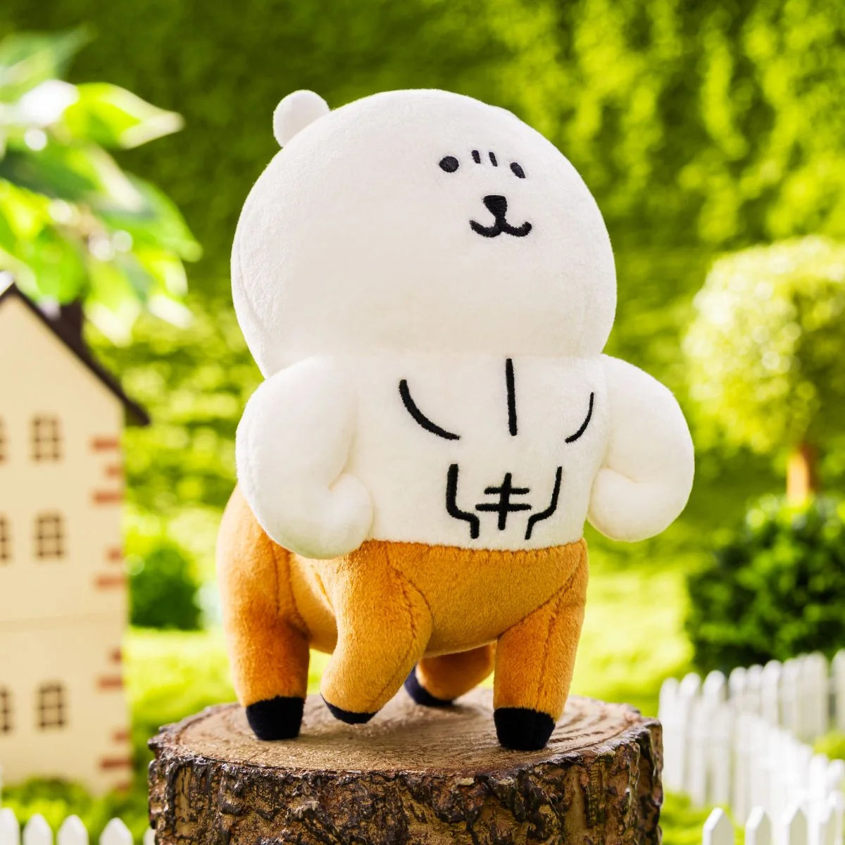 [現貨]  ナガノNAGANO自嘲熊JOKE BEAR- 筋肉牧場系列 健美乳牛款吊飾 SNA0254