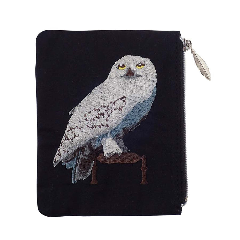 [預訂款]   Harry Potter Hedwig  刺繡扁平手拿包 SHP0105