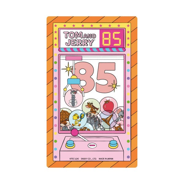 [現貨] Tom and Jerry 85周年限定-方形閃閃大貼紙 STJ0232