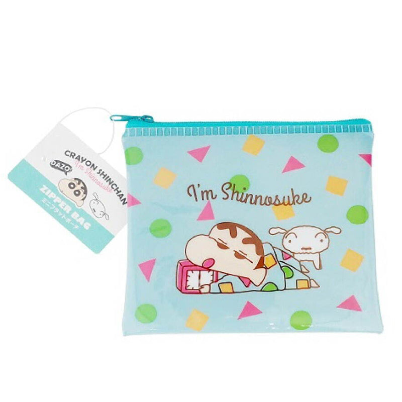 [In Stock] Crayon Shin-chan Transparent Toy Bag - Light Blue SH0130