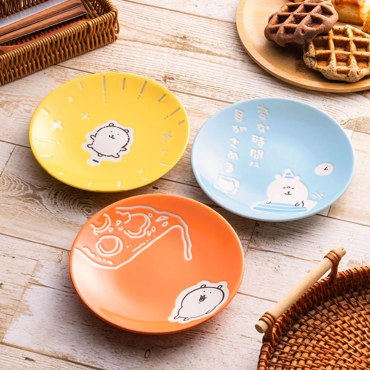 [現貨] ナガノNAGANO 自嘲熊JOKE BEAR ～日本陶碟（ピザ） SNA0243