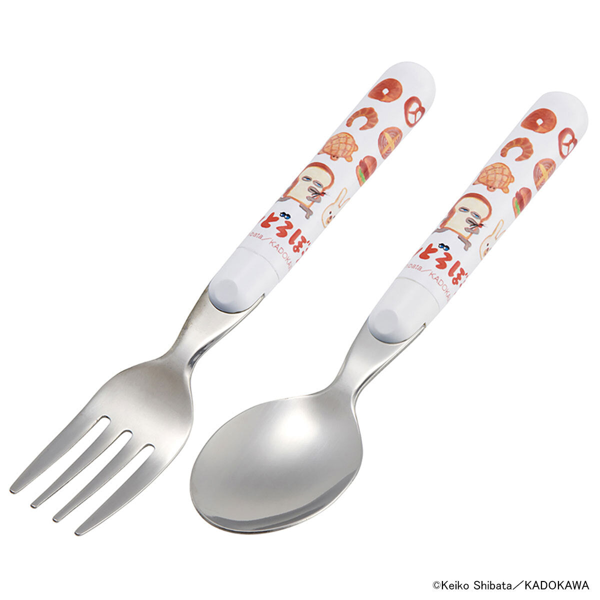[現貨] パンどろぼう麵包小偷-日本製 餐具組（湯匙＋叉子） SBB0167