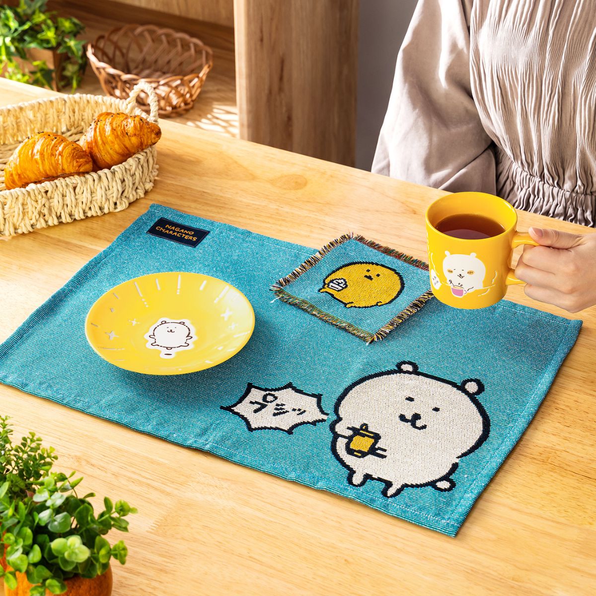 [現貨] ナガノNAGANO 自嘲熊JOKE BEAR ～日本陶碟（ピザ） SNA0243