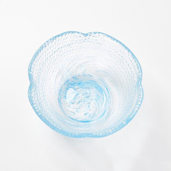 [In Stock] Aquamarine Rippled Glass Bowl Set (2 colors, 1 set) SH0121