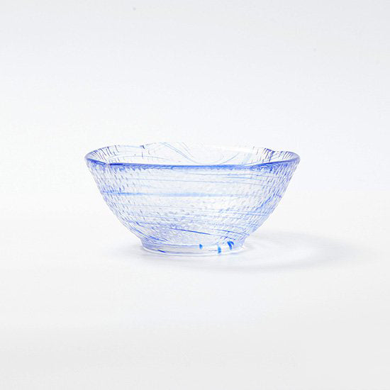 [In Stock] Aquamarine Rippled Glass Bowl Set (2 colors, 1 set) SH0121