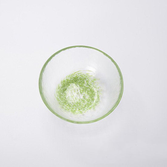 [In Stock] Light Green Multicolored Glass Bowl SH0120
