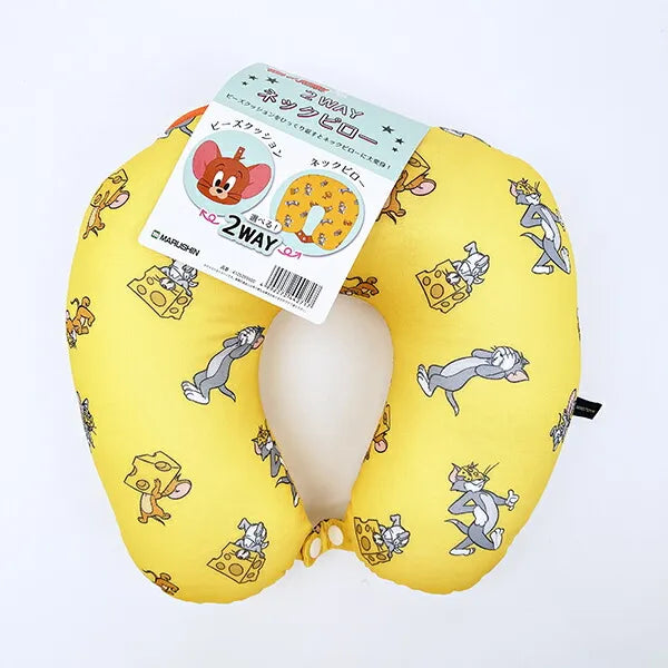 [現貨]Tom and Jerry～ 2Ways抱枕＋旅行頸枕-Jerry STJ0215