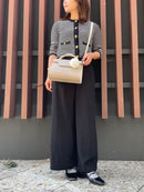 [預訂款] Samantha Thavasa Petit Choice - 簡約雙色翻蓋單肩包（全3色）SSG0108