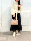 [預訂款] Samantha Thavasa - 方形金屬配件簡約單肩包 （全4色） SSG0116