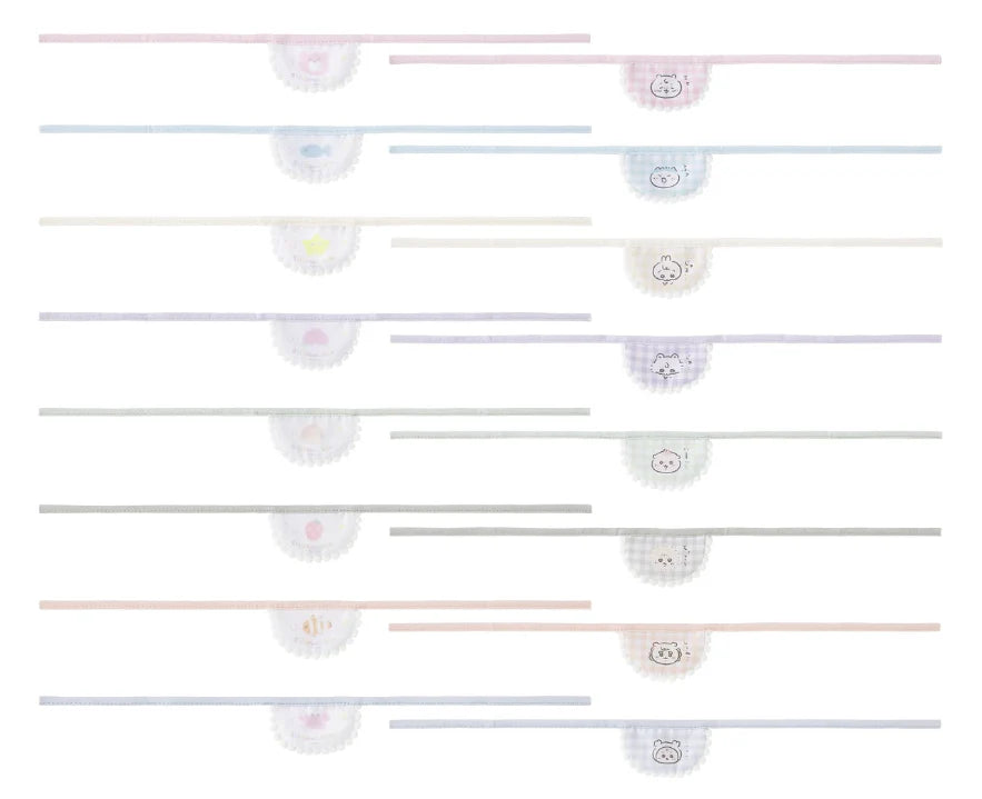 [準現貨] [限Payme/AlipayHK/FPS支付，2月尾到貨] ちいかわCHIIKAWA Baby-  口水肩盲盒（全8款，隨機發貨） SCH1452