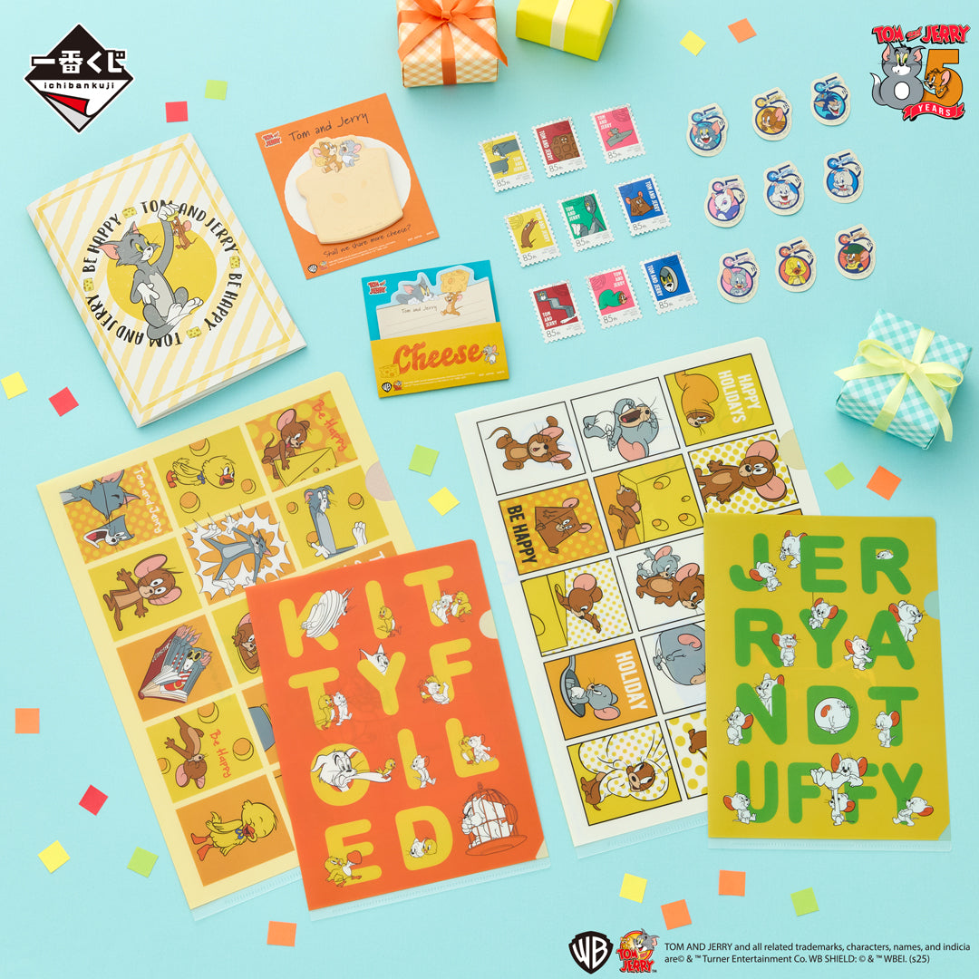 [現貨] TOM and JERRY - 85週年限定一番賞 C賞＋K賞套裝  STJ0175