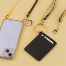 [現貨]パンどろぼう麵包小偷 ~ POP-UP限定- 皮革X金屬鍊子 多層次手機斜背帶 SBB0119