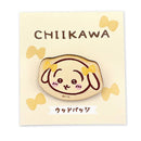 [現貨]  ちいかわChiikawa- 垂耳 うさぎ兔兔 日本製木質襟章 SCH1209