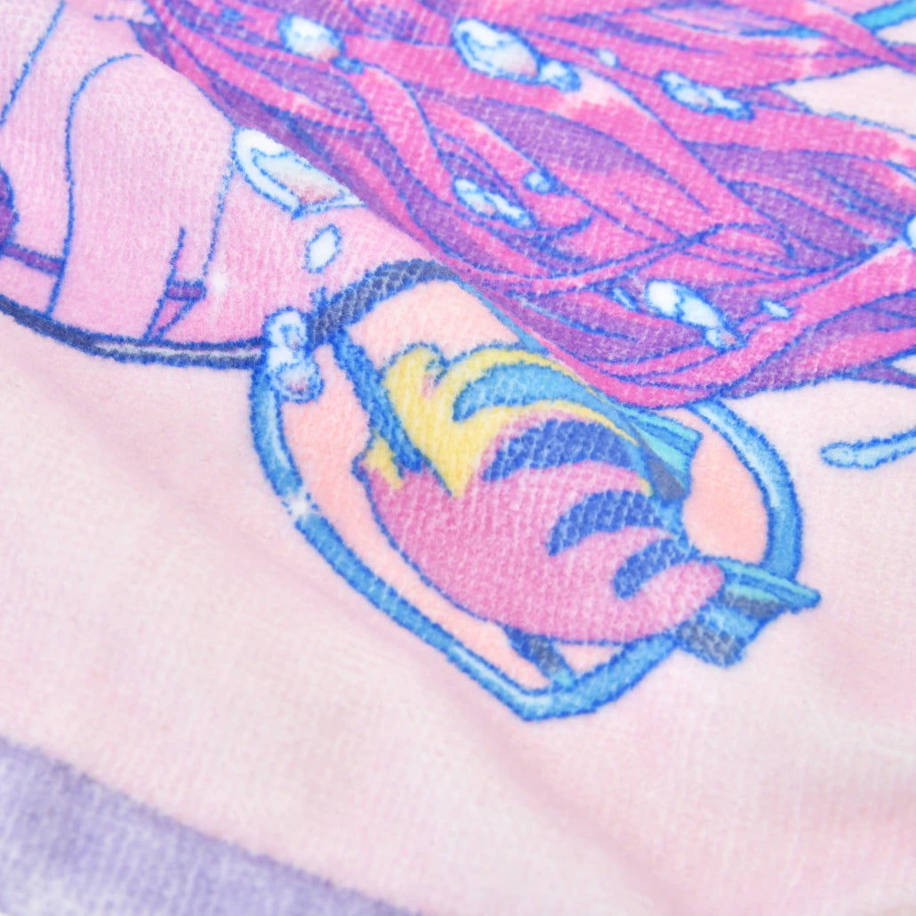 [現貨包平郵] [極少存貨]日本DISNEY限定！TOKIMEKI MERMAID系列- 美人魚心跳回憶刺繡貼花毛巾 SDMD0005