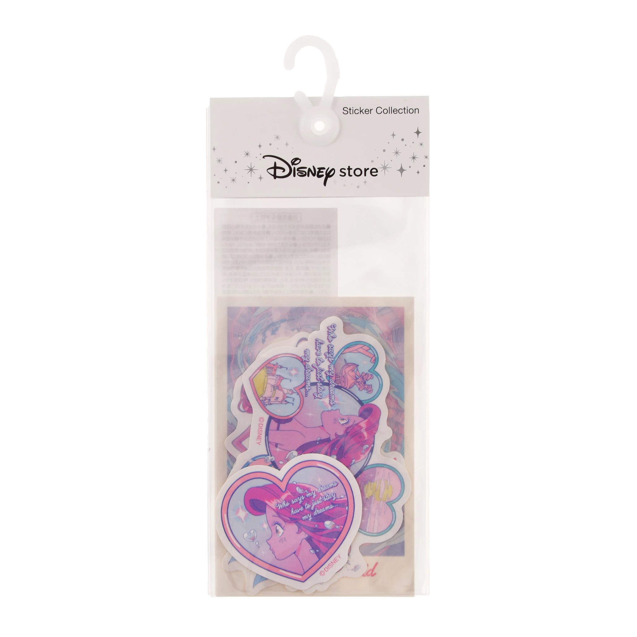 [現貨包平郵] [極少存貨]日本DISNEY限定！TOKIMEKI MERMAID系列- 美人魚心跳回憶貼紙套裝 SDMD0004
