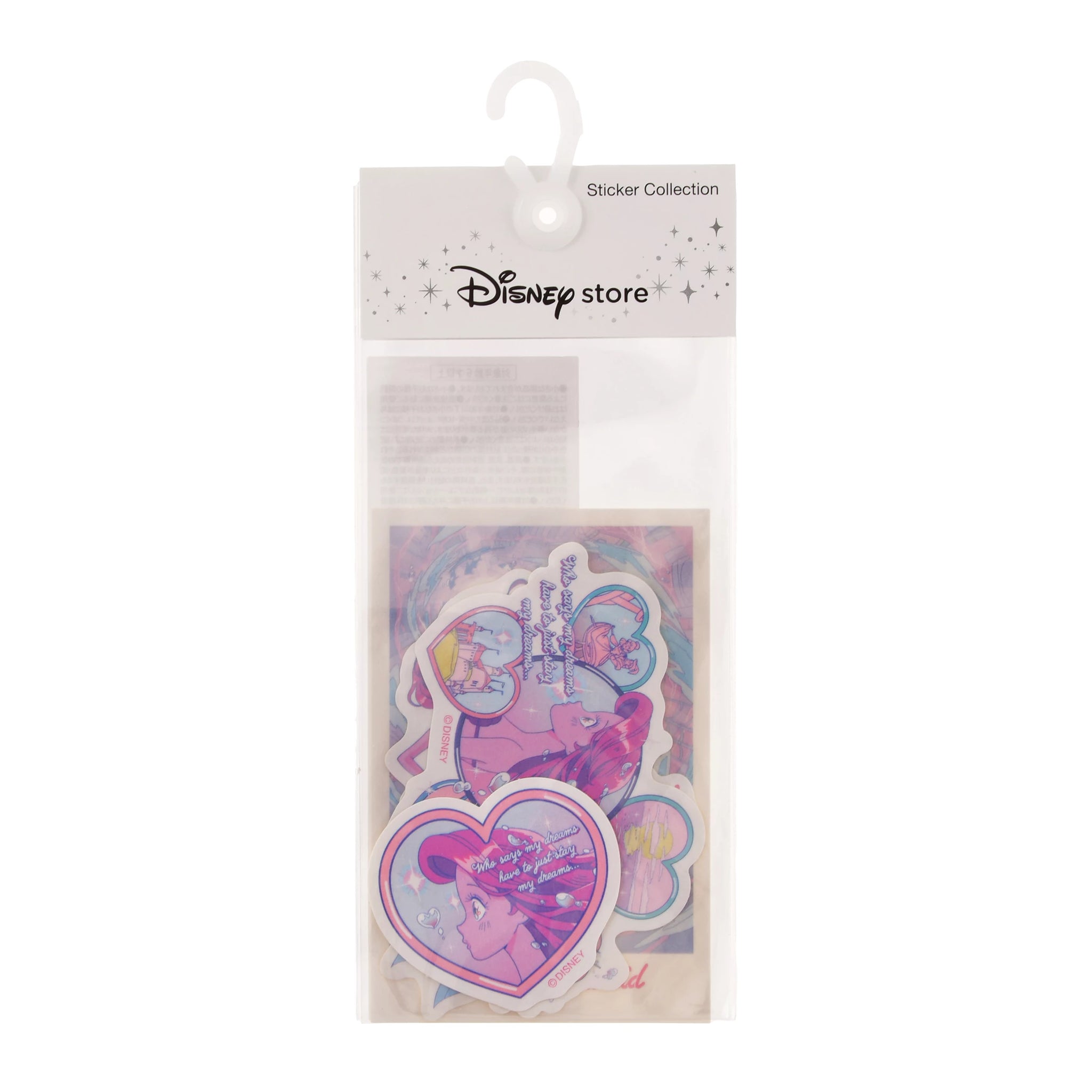 [現貨包平郵] [極少存貨]日本DISNEY限定！TOKIMEKI MERMAID系列- 美人魚心跳回憶貼紙套裝 SDMD0004