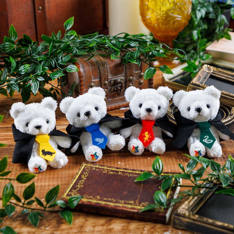 [Pre-order] Harry Potter Hogwarts 4 Houses Bear Keychains (All 4 designs: Gryffindor, Slytherin, Ravenclaw, Hufflepuff) SHP0097