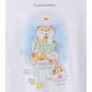 [現貨]可愛い嘘のカワウソ (可愛謊言的水獺)  日本原畫展限定！ 宇宙TEE（M碼）SCL0005