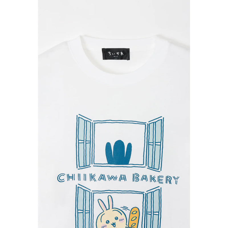 [現貨]ちいかわCHIIKAWA BAKERY系列-うさぎ兔兔 TEE (M碼/L碼）SCH0982