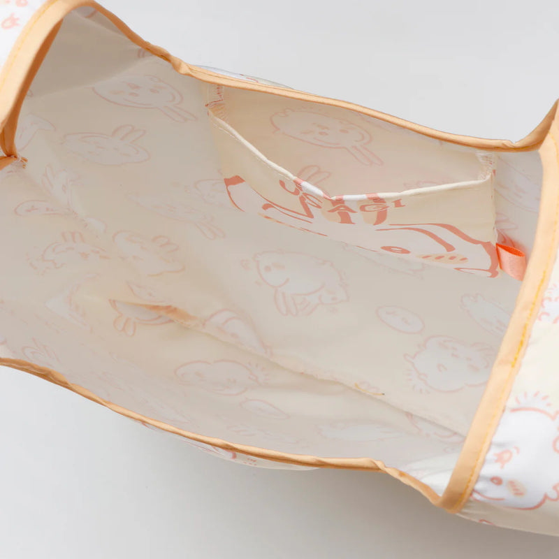 [準現貨] [預計12月頭到貨]ちいかわCHIIKAWA 密圖案可摺疊環保袋-うさぎ兔兔 SCH1363