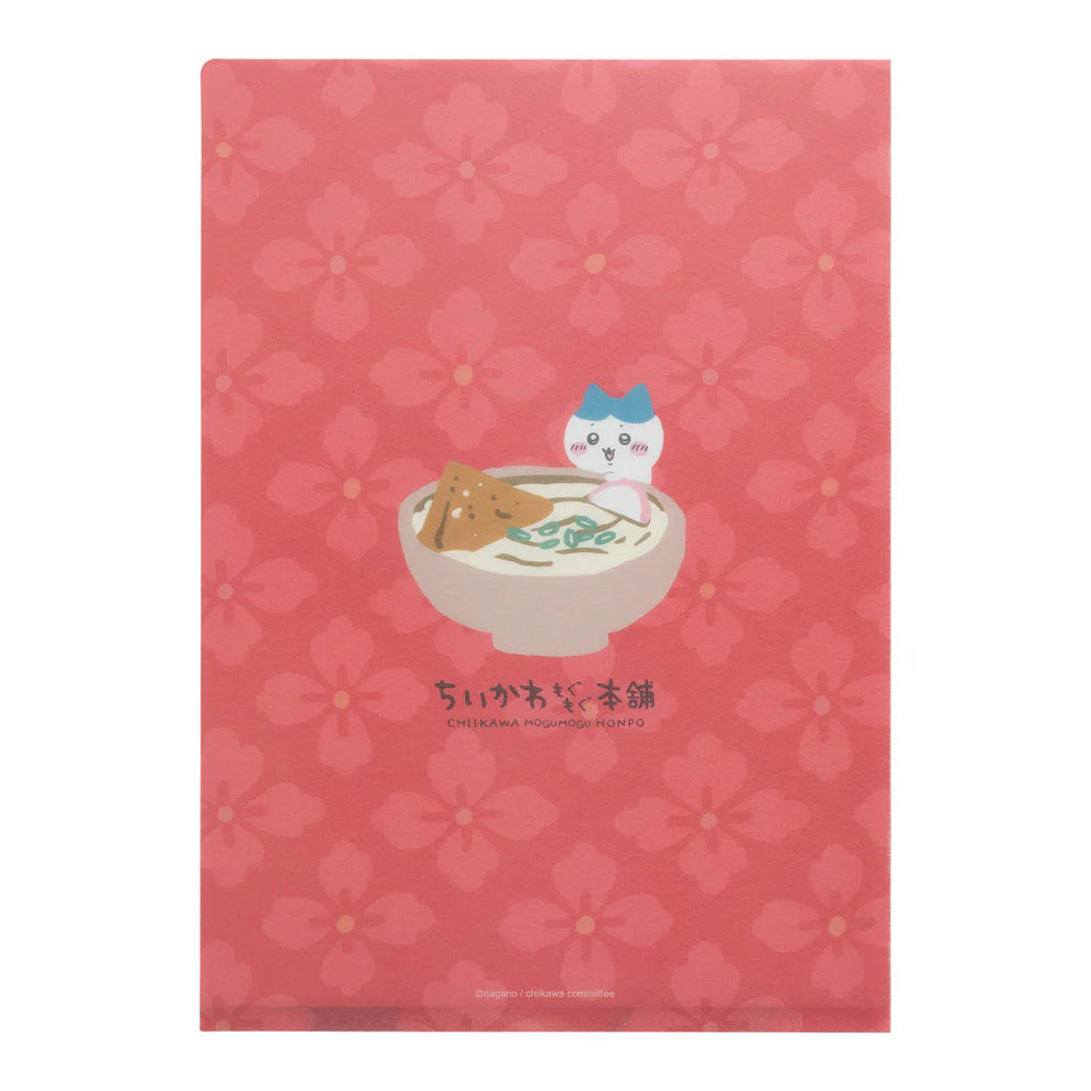 [Ready stock] Chiikawa-Fushimi limited series～Hachi Hachi/きつねうどんA4 folder SCH0794