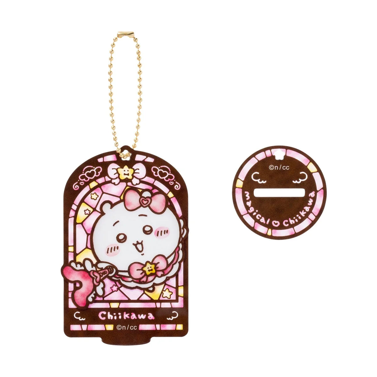 [Limited Time Offer - In Stock] [Payme/Alipay HK/FPS Payment Required] Chiikawa Magical Girl Series - Stained Glass Acrylic Charm/Standard Chiikawa Cute SCH0875