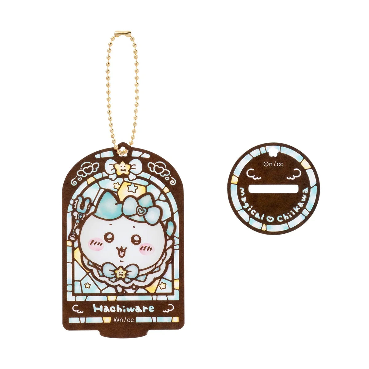 [Limited-Time Offer - In Stock] [Payme/Alipay HK/FPS Payment Required] Chiikawa Magical Girl Series - Stained Glass Acrylic Charm/Standard ハチワレ小八SCH0876