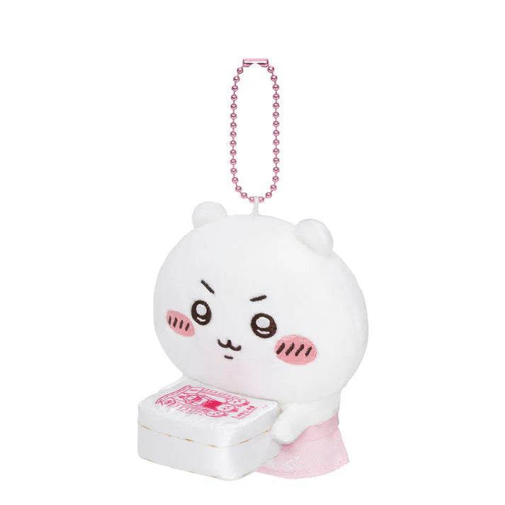 [現貨]   ちいかわCHIIKAWA 伏見稻荷本鋪限定！店員 ちいかわ小可愛 公仔吊飾 SCH1083