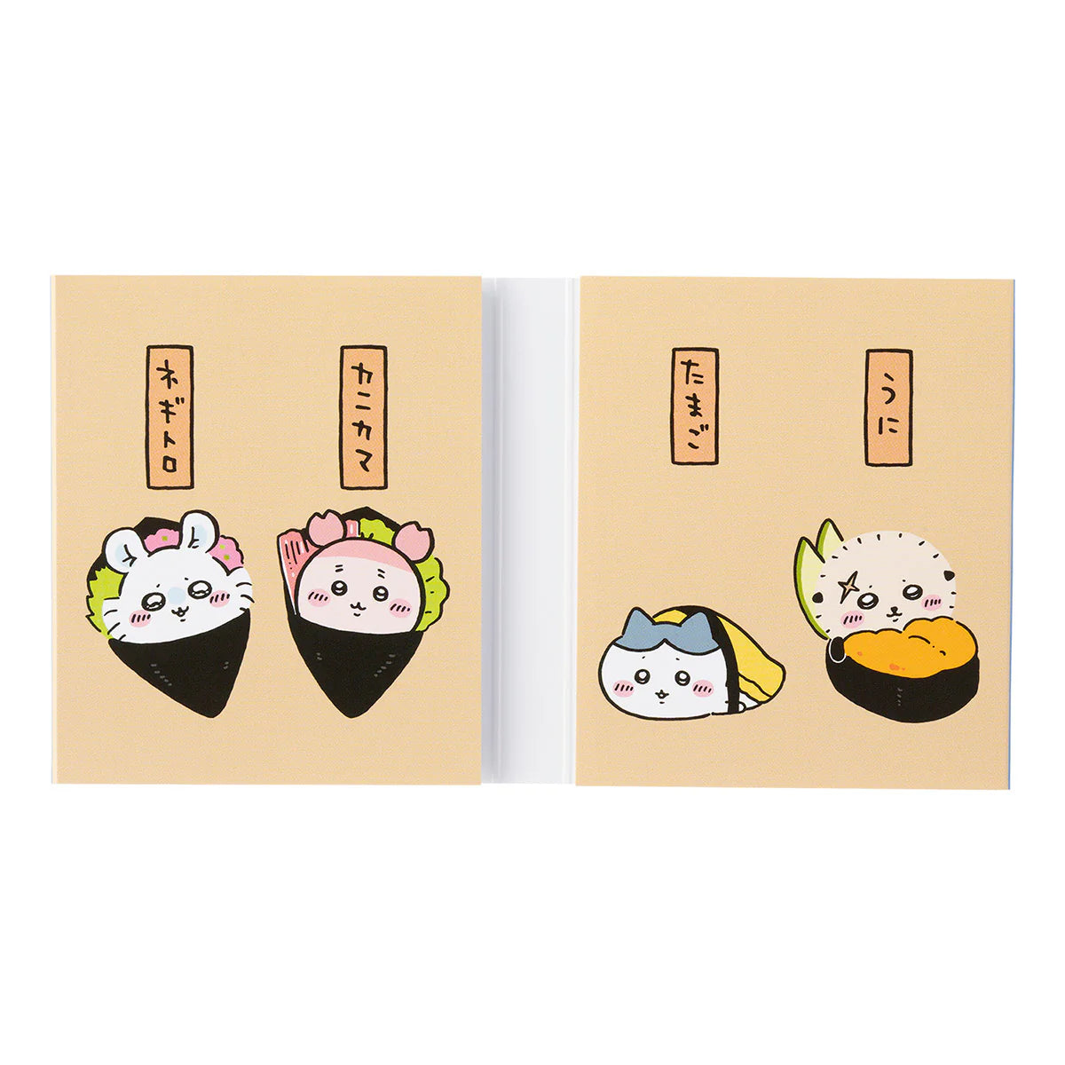 [In stock] ちいかわChiikawa Sushi Series～おSushi House さんなみんなMEMO Combination SCH0797