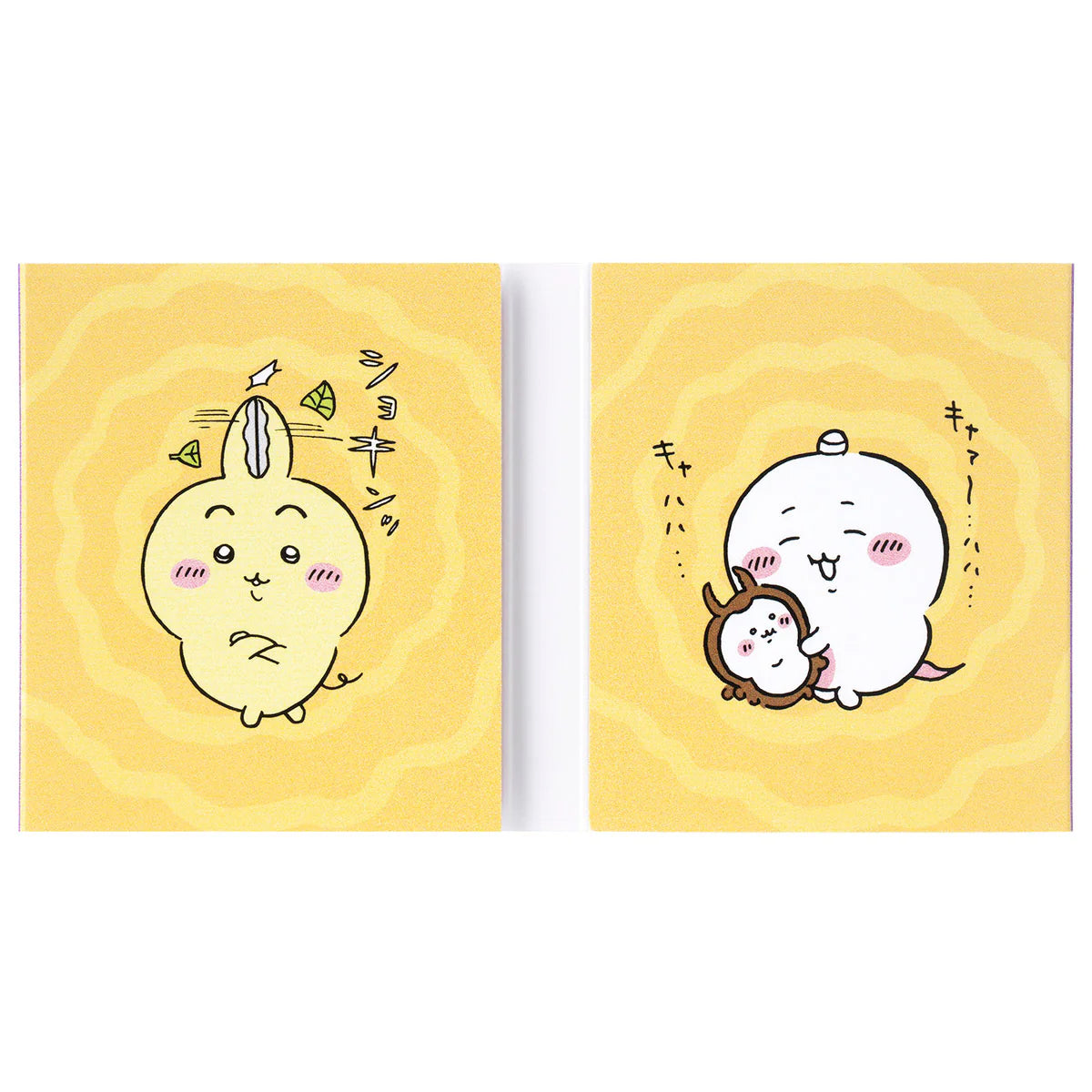 [In Stock] Chiikawa Parallel World Series - The Stronger Hachiware Kohachi (?) MEMO Book (with 4 designs) SCH0957