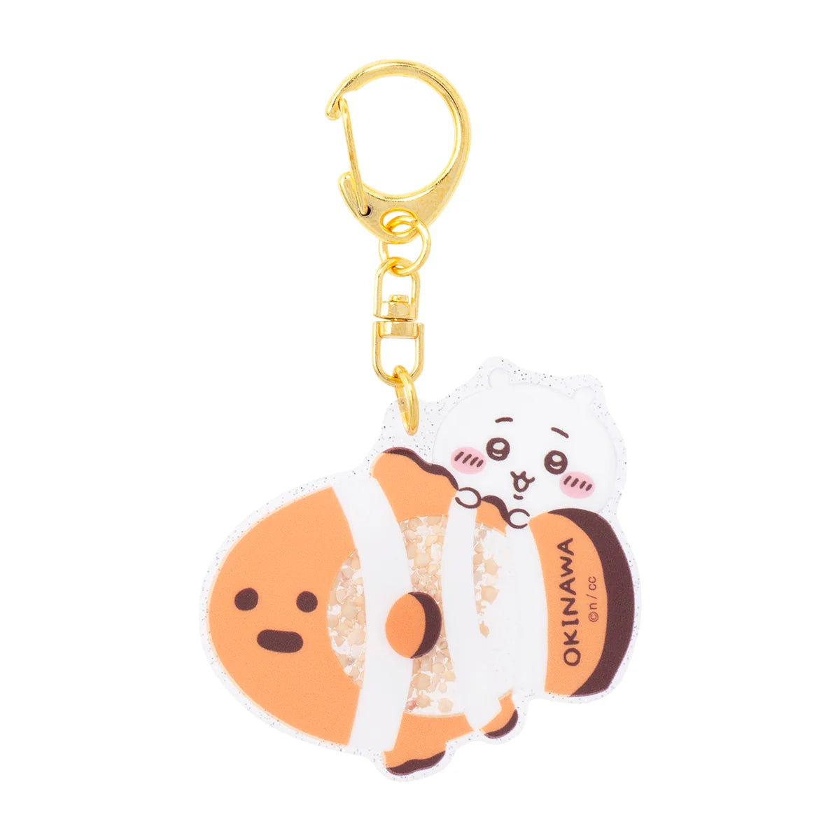 [In Stock] Chiikawa - Okinawa Limited Edition Sandblasted Keychain - Chiikawa Cutie SCH1009