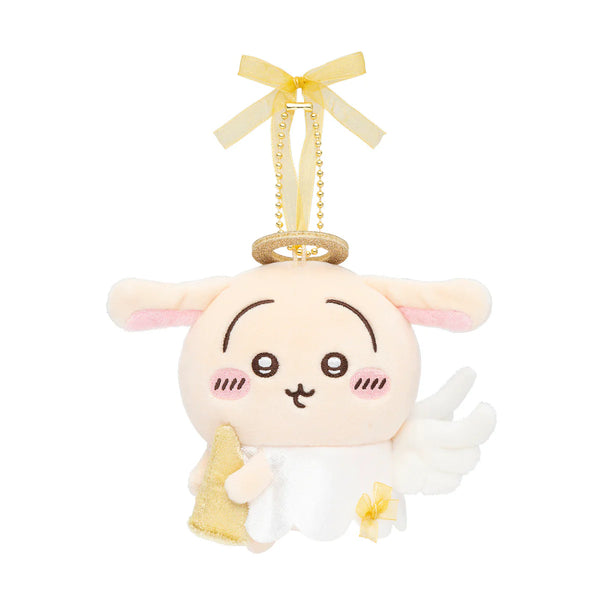 [準現貨] [限Payme/AlipayHK/FPS支付，預計12月尾到貨]ちいかわCHIIKAWA 聖誕天使系列-ハチワレ 小八 公仔吊飾 SCH1382