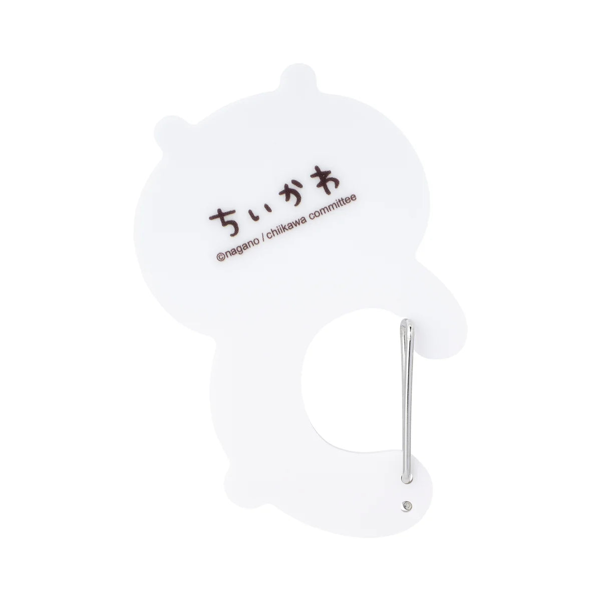 [In Stock] Chiikawa Doll Die-Cut Carabiner Series - Chiikawa Cutie SCH0946