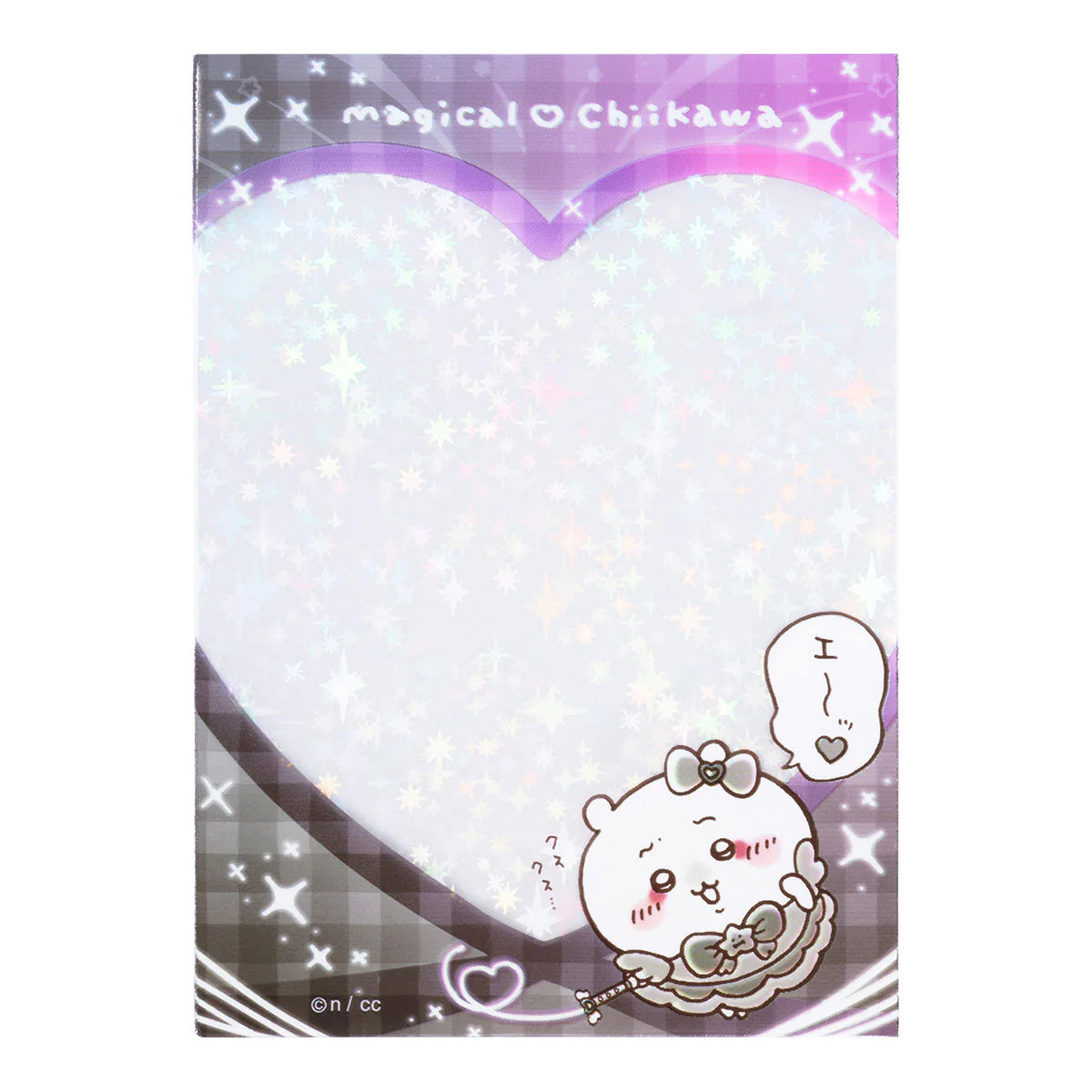 [現貨]  ちいかわChiikawa- 魔法少女系列~推活系列～悪いバージョン 相片袋 （含4款X5張） SCH1218