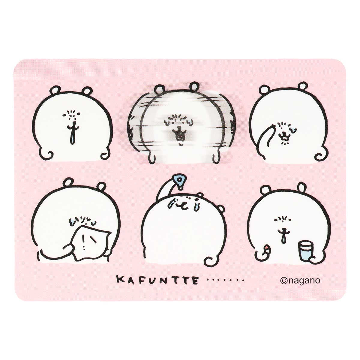 [現貨]  ナガノNAGANO自嘲熊JOKE BEAR- KAFUNTTE・・・貼紙  SNA0148