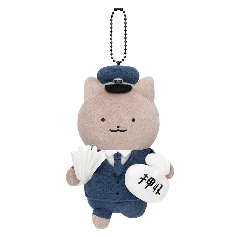 [現貨] ホワイトタイガーとブラックタイガー (小白虎與黑虎蝦) -狗狗警察 / 押收袋 吊飾公仔 STE0003