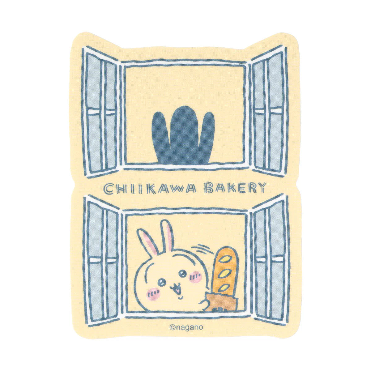 [Ready stock] ちいかわCHIIKAWA BAKERY series-Sticker 窓からチラッとSCH1301