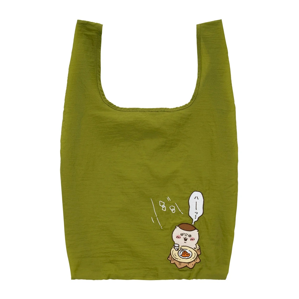 [現貨]ちいかわCHIIKAWA-公仔頭＋環保袋 くりまんじゅう栗子饅頭SCH1426