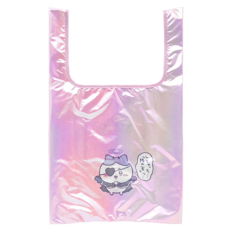 [準現貨][約8月中到貨]ちいかわChiikawa-天使♡惡魔系列～可折疊背心袋（やっちゃった深夜のドカ食い）ハチワレ 小八 SCH1267