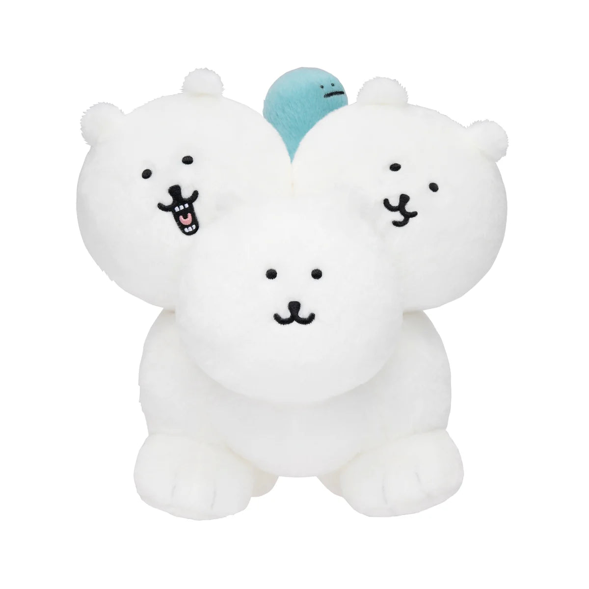 [現貨] ナガノ JOKE BEAR 三頭犬公仔 SNA0191