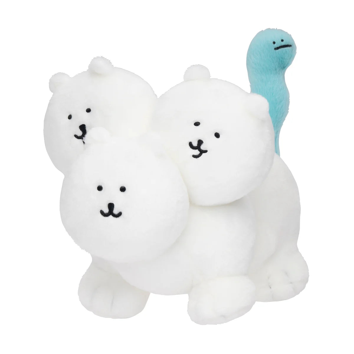 [現貨] ナガノ JOKE BEAR 三頭犬公仔 SNA0191