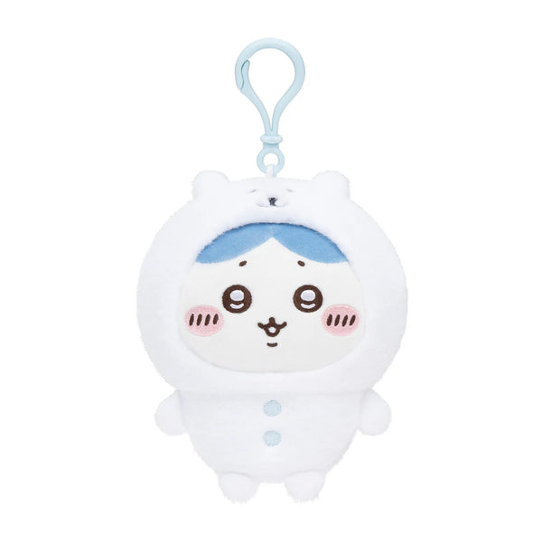 [準現貨] [預計11月尾到貨] ナガノNAGANO JOKE BEAR- 毛絨絨穿JOKE BEAR衣服的ハチワレ小八公仔掛件 SNA0211