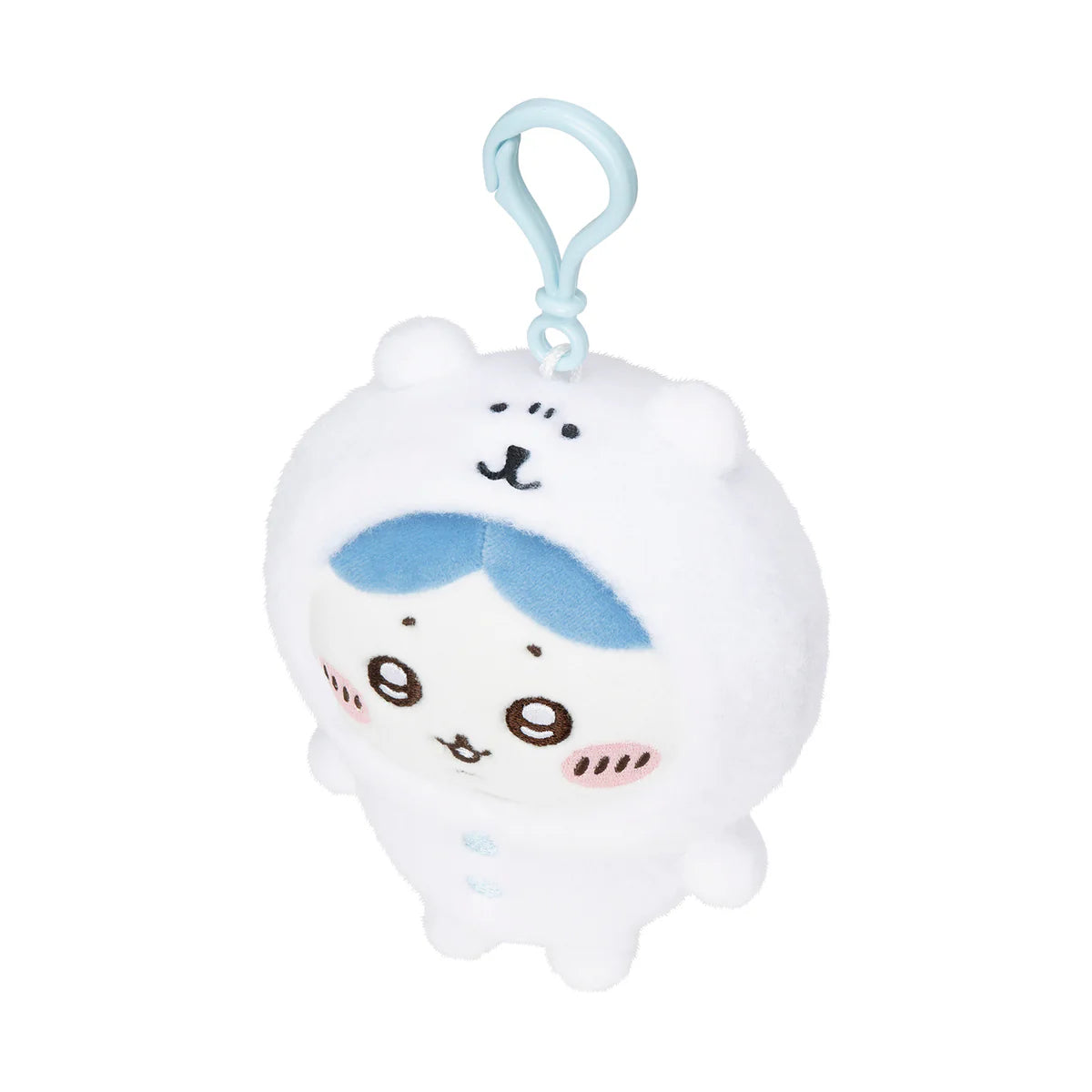 [現貨] ナガノNAGANO JOKE BEAR- 毛絨絨穿JOKE BEAR衣服的ハチワレ小八公仔掛件 SNA0211