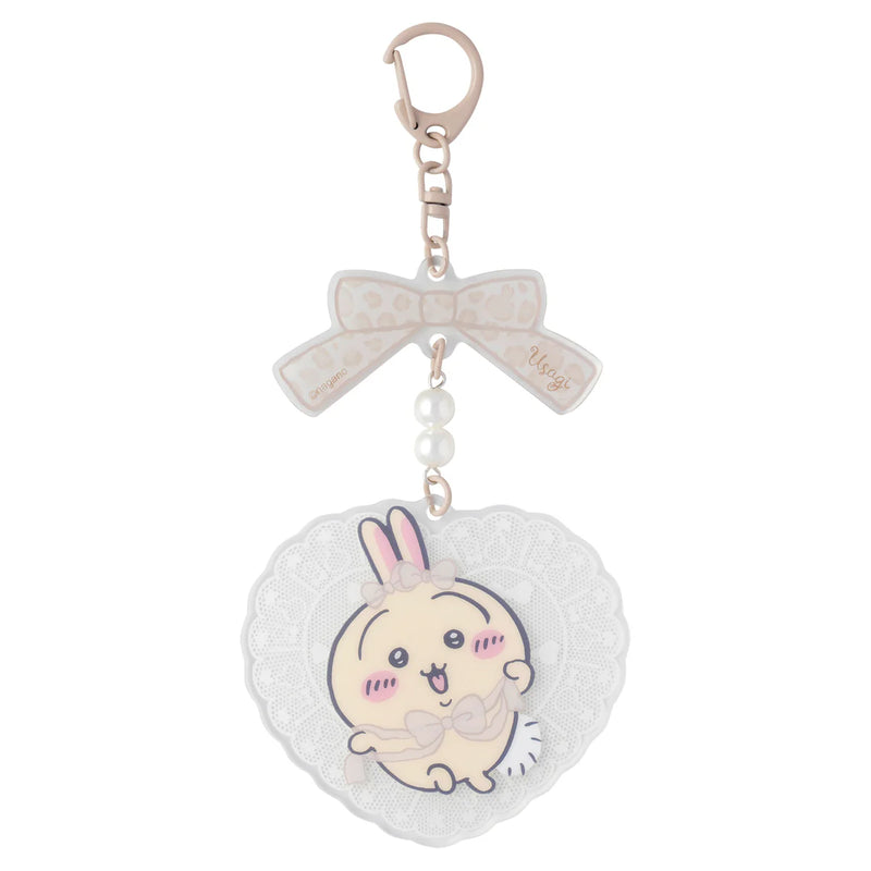 [準現貨] [預計12月尾到貨]ちいかわCHIIKAWA Go!HARAJUKU系列-人人蕾絲うさぎ兔兔鎖匙扣 SCH1342